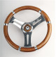 VS01 Steering Wheel -  Diameter 350mm - Teak Color - 62.00722.05 - Riviera 